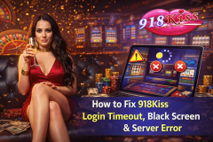  How to Fix 918Kiss Login Timeout, Black Screen Server  - 918Kiss Malaysia Official Site